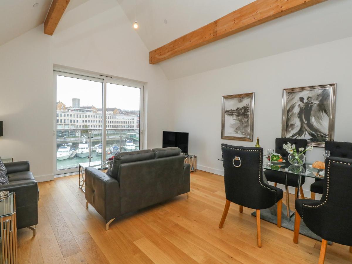 Ferienwohnung Harbourside Haven Penthouse 2 Weymouth Exterior foto